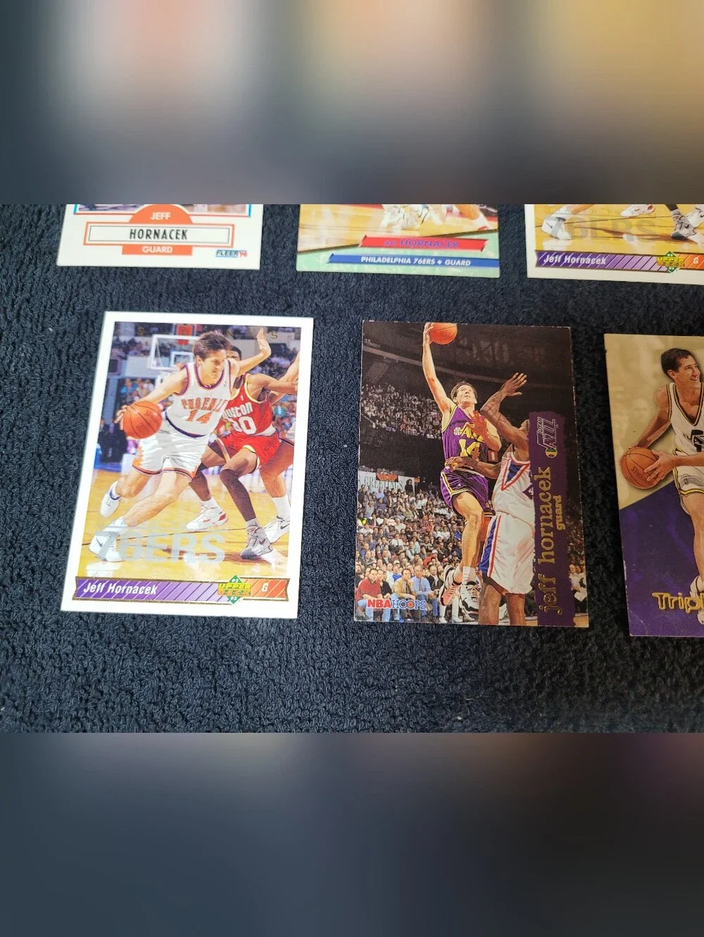 Jeff Hornacek Trading Card Lot